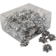 Minibow metallic zilver  ø25mm 75st Tpk714114 